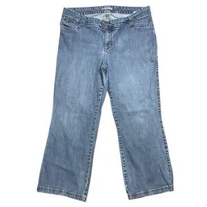Lee Women's Size 20W Petite Natural Bootcut Just Below the Waist Jeans Blue‎ *